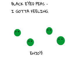 Black Eyed Peas I Gotta Feeling.