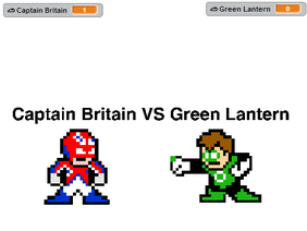 Captain Britain VS Green Lantern