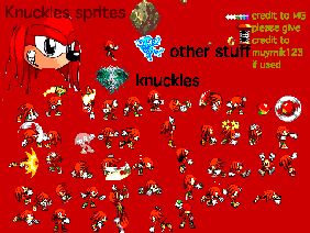 knuckles sprites heaps