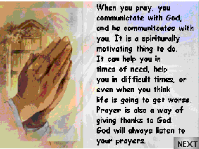 Prayer info