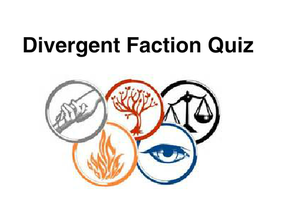 Divergent Faction Quiz