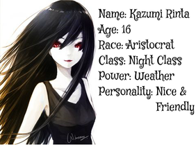Anime Vampires RP ~ Kazumi Rinta