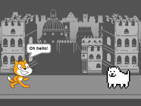 Scratch Cat Meets Toby Fox Part 1