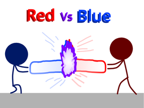 Red Vs Blue - Stick Fight Animation