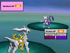 Pokemon Battles: Arceus vs. Mewtwo v.1.21