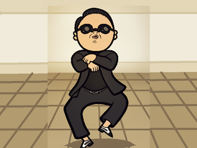Gangnam Style Cartoon Video - PSY