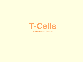 T-Cells and the Immune Response