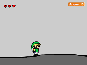 Zelda Platformer Test:  Bow + Shield!