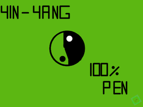 Yin Yang- 100% pen