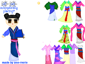 Mulan dress up - disney game