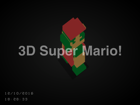 3D Super Mario Model