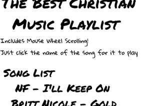 The Best Christian Music Playlist