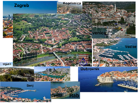 Cities of croatia BEST