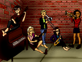 the jazz band