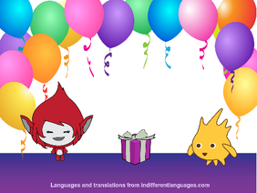 Happy Birthday in Many Languages!