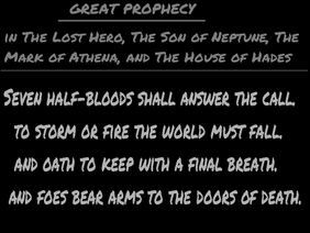 PercyJackson Prophecies