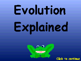 Evolution Explained - M
