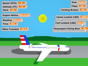 American Airlines Flight Simulator