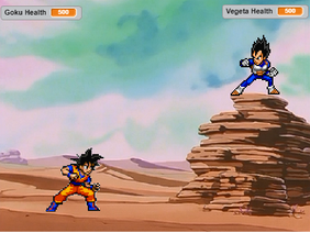 Dragon Ball Z Goku vs Vegeta WIP