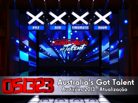 Australia's Got Talent 2013 - Atualização