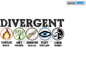 Divergent,what faction are you?