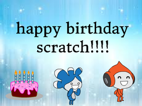 happy birthday SCRATCH 