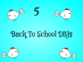 5 Back to School DIYs