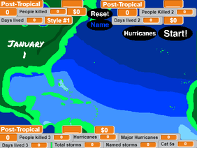 Extended Atlantic Hurricane Season Simulator