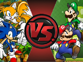 MARIO and LUIGI vs SONIC and TAILS! - Words of War