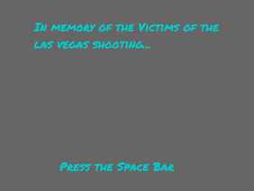 In Memory of Las Vegas...