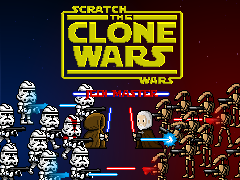 SCRATCH WARS THE CLONE WARS Jedi Master