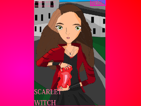 25th Scarlet Witch drawing