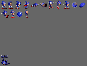 Sonic XG Sprites (Sonic)