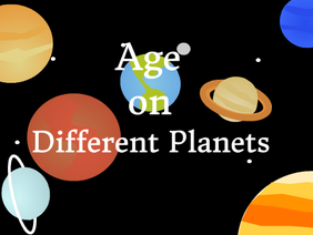 Age on different planets