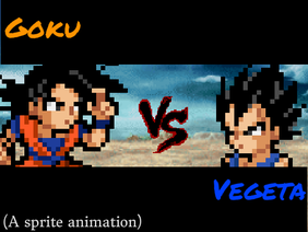 Goku VS Vegeta(Sprite Animation)