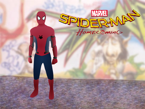 Animator Friendly Spider-Man Homecoming Vector Art