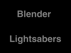 Lightsabers - Blender