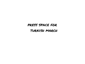Turkish March by Mozart