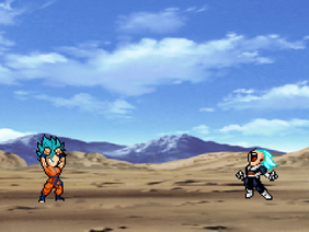 DBS Goku vs Vegeta