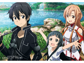 Asuna and Kirito-Sword Art Online- Theme Song