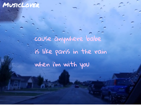 Lauv//Paris in the rain// Lyrics