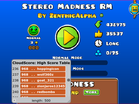 Geometry Dash Stereo Madness RM