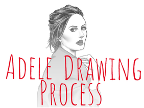 Adele Drawing Process