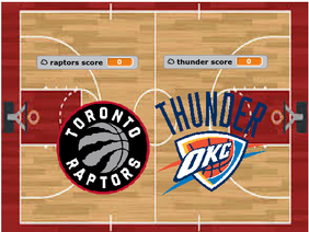 Toronto Raptors vs OKC Thunder