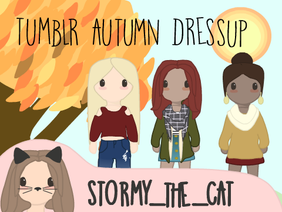 ☁ ︎Kawaii Tumblr Autumn Dressup ☁︎