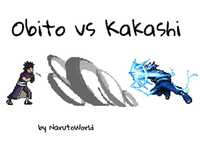 Kakashi vs. Obito (animation)