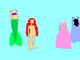 The little mermaid dress up