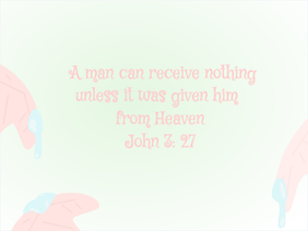 John 3:27