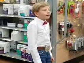 Kid Yodeling at Walmart (Meme)