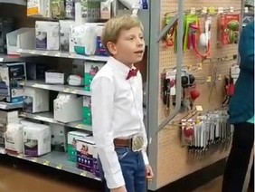 Yodeling Walmart kid
